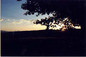 wyoming sunset